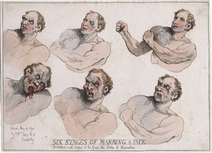 Кривавий бокс XIX століття (5 фото)
