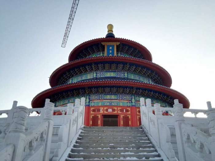 У Китаї зявилися обєднані в єдине будівля Капітолію і храм Неба (7 фото)