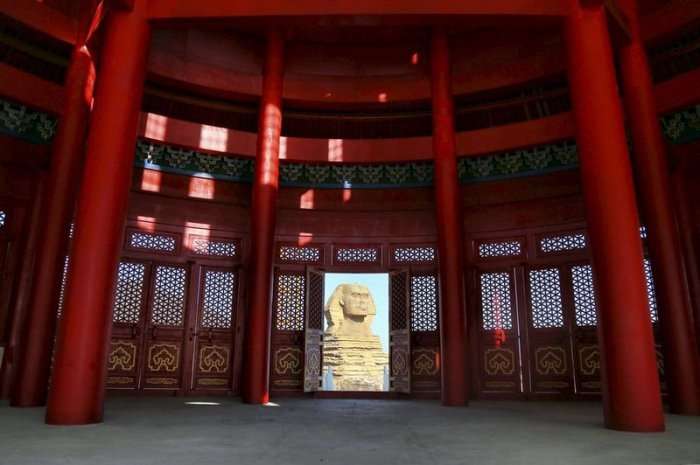 У Китаї зявилися обєднані в єдине будівля Капітолію і храм Неба (7 фото)