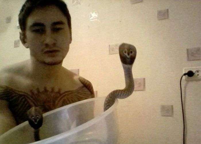 21-річний заводчик отруйних змій з Тольятті помер від укусу королівської кобри (5 фото)