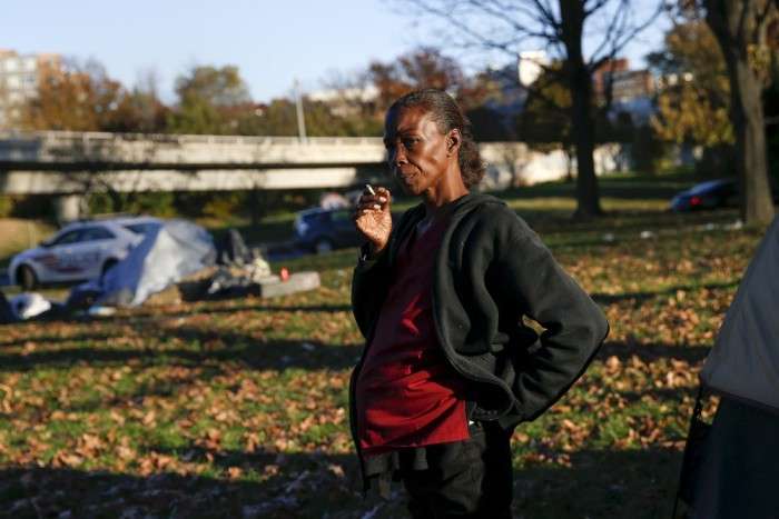 Наметове містечко «Надія» для бездомних в США (35 фото)