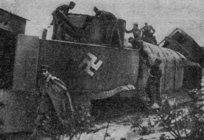 Бій бронепоїздів: «Ілля Муромець» проти «Адольфа Гітлера» (8 фото)