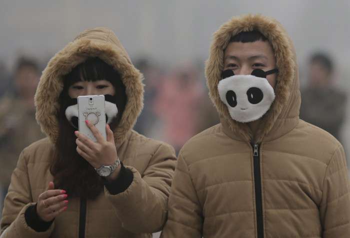 Модні марлеві повязки - новий тренд в Китаї (22 фото)