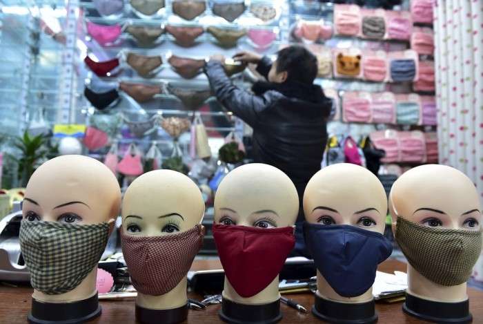 Модні марлеві повязки - новий тренд в Китаї (22 фото)