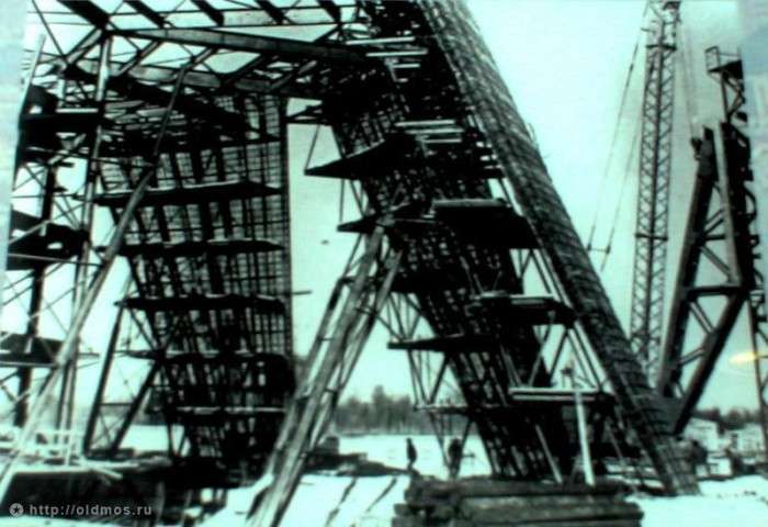Як будувалася Останкінська телевежа (26 фото)