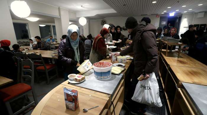 Життя сирійських біженців в Лапландії (18 фото)