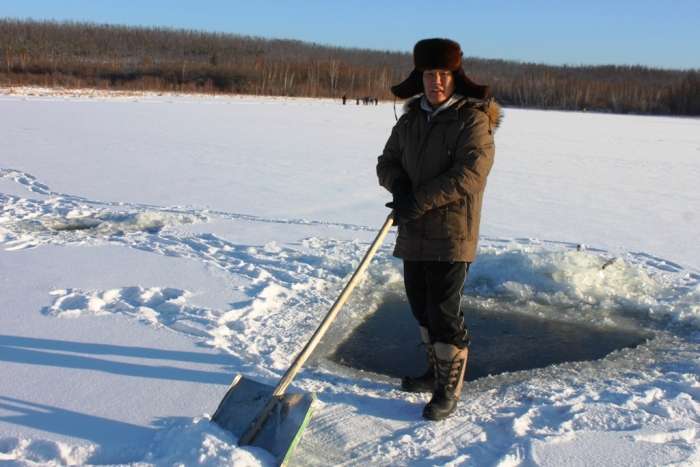 Мунха - зимова риболовля якутски (17 фото)