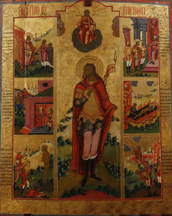 Мученик Христофор - самий незвичайний святий в християнстві (21 фото)