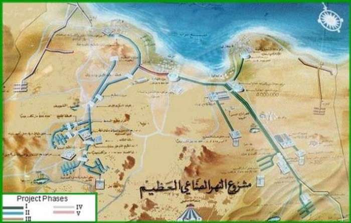 Велика рукотворна річка Лівії (18 фото)