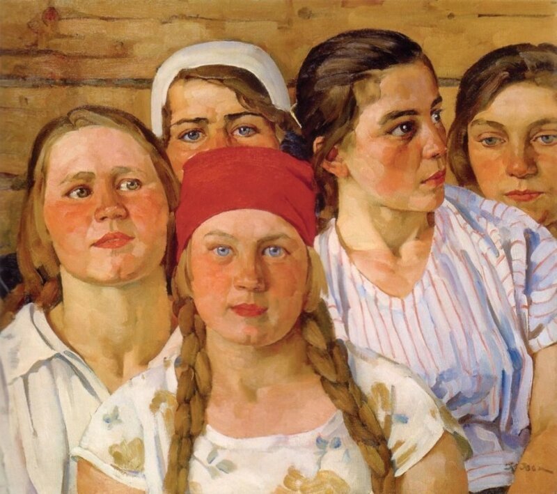 Женщины советской эпохи глазами художников История,ссср