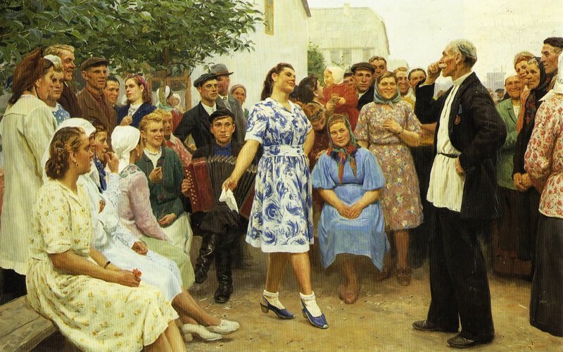 Женщины советской эпохи глазами художников История,ссср