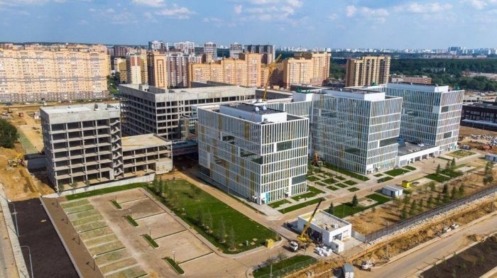 Строительство первой очереди новой больницы в Коммунарке ТиНАО события,Новости,сделано у нас