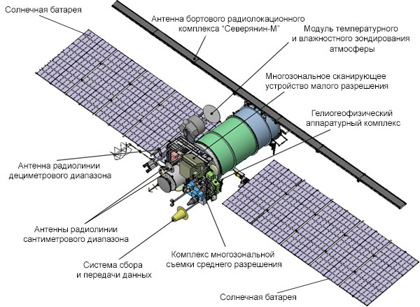 Спутник «Метеор-М» выведен на рабочую орбиту события,Новости,сделано у нас