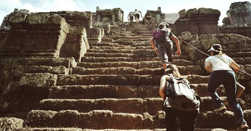 Самые впечатляющие лестницы мира путешествия,Путешествие и отдых