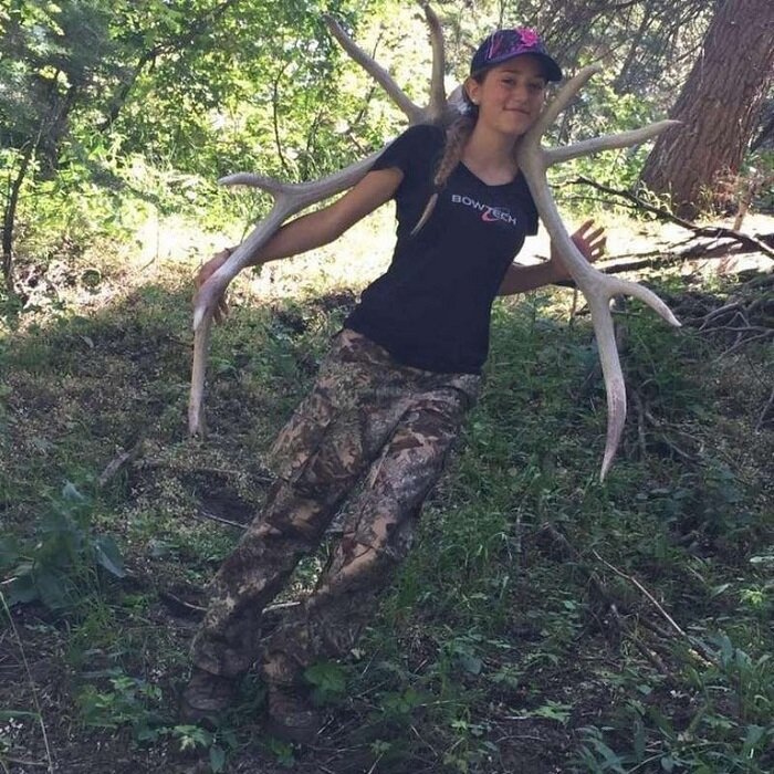 Ариана Гурдин — 12-летняя охотница из США   Интересное,жесть