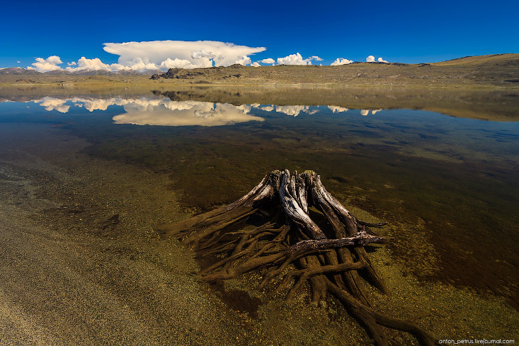 Красивейшее озеро Монголии Азия