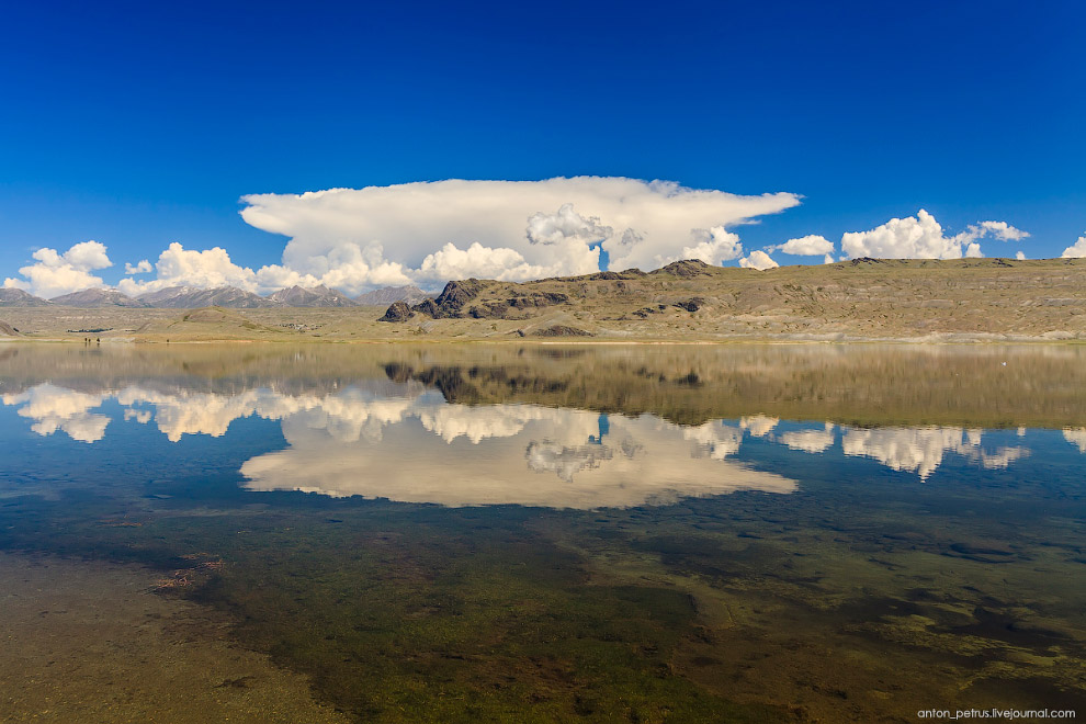 Красивейшее озеро Монголии Азия