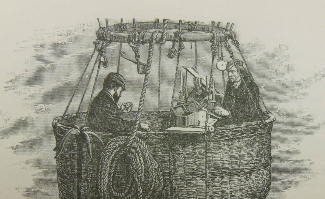 Путешествие на воздушном шаре 1862 года Путешествия,фото