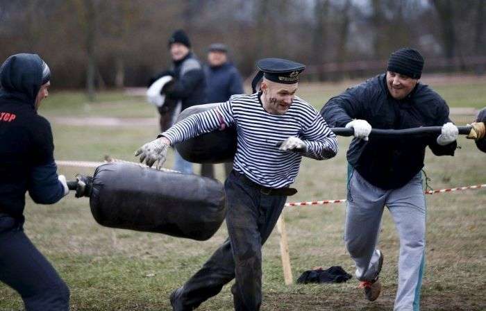 У Білорусі пройшов екстремальний забіг Bison Race («гонки бізонів») (23 фото)