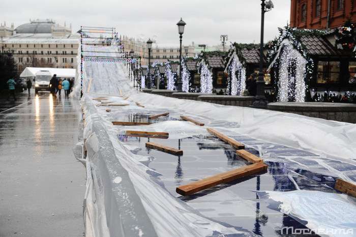 Наслідки аномально теплої погоди в Москві (20 фото)