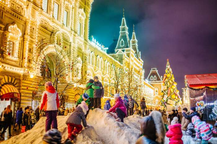 Святкова Москва (44 фото)