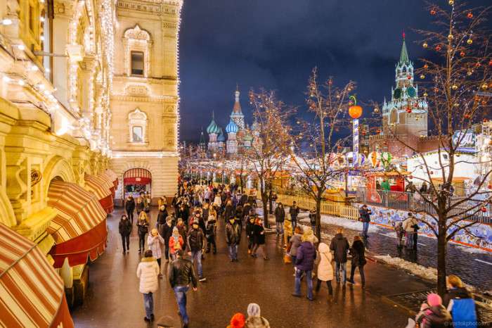 Святкова Москва (44 фото)
