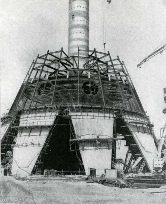 Як будувалася Останкінська телевежа (26 фото)