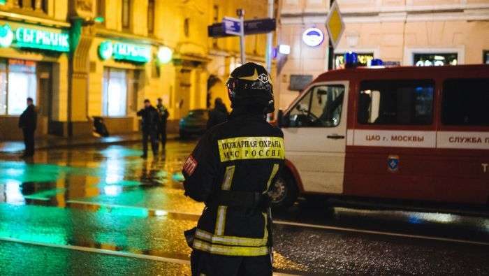 У центрі Москви на автобусній зупинці прогримів вибух, є постраждалі (14 фото + відео)