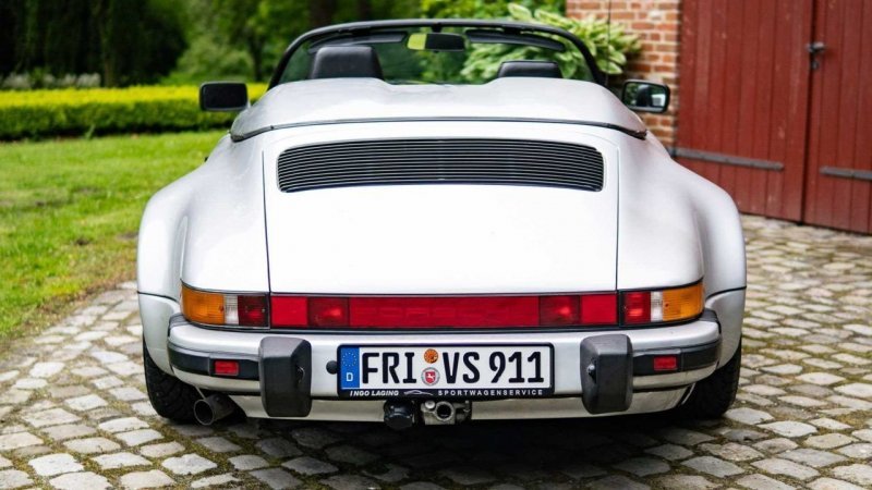 Porsche 911 Speedster 1989 — Отличный тягач для винтажного кемпера   авто