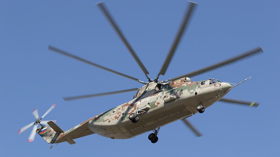 Самый тяжелый в мире транспортный вертолет Ми-26Т2В станет арктическим Авиация