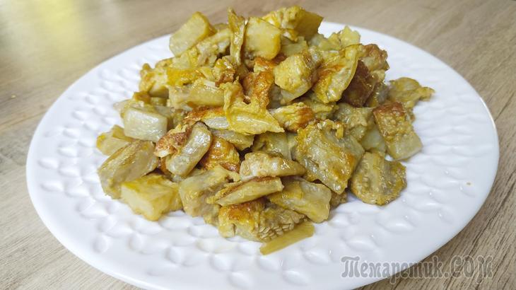 Рецепт нарасхват! Баклажаны, как мясо простым способом за 15 минут! кулинария,овощные блюда