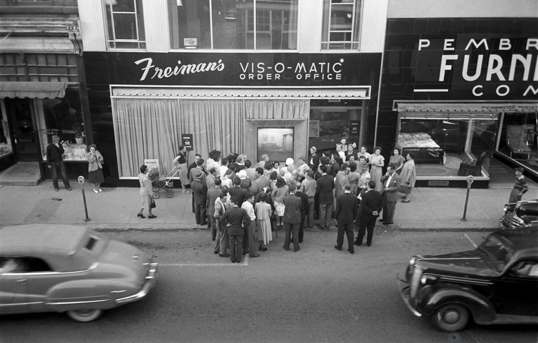 Vis-O-Matic – версия онлайн-магазина 1950-х годов Познавательное