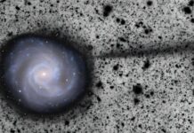 Обсерваторія Рубін виявила галактичний канібалізм: зоряний потік довший за Чумацький Шлях