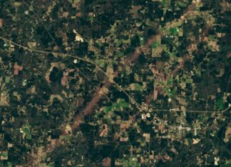 Distruzione parallela: tornado gemelli lasciano tracce nel Mississippi