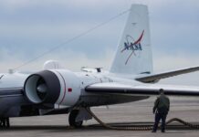 NASA-Forschungsjet bei Notlandung beschädigt, Rolle der Artemis II ungewiss