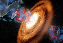 Gigantyczny przepływ oscylacyjny z supermasywnej czarnej dziury zmienia kształt galaktyki, podważając istniejące teorie