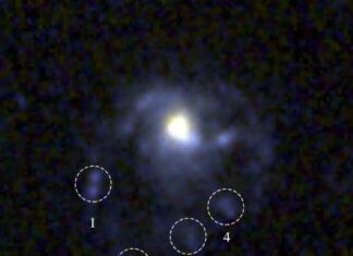 Webb-telescoop ontdekt het meest verre kwallenstelsel ooit waargenomen