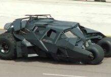 La vraie Batmobile de Batman Begins n’est pas réellement là
